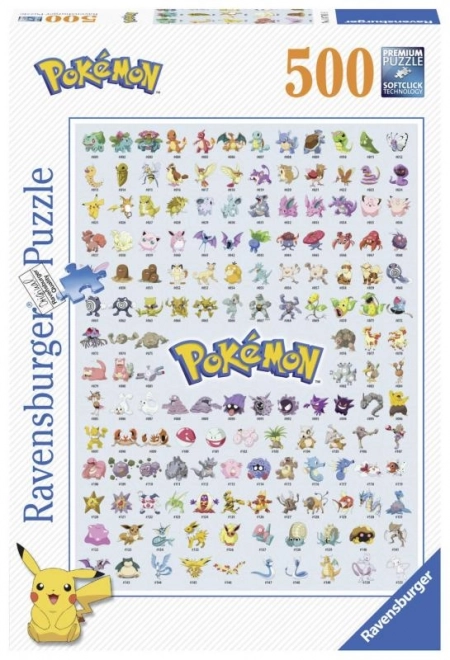 Pokémon 151 darabos puzzle