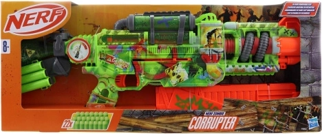 Nerf Zombie Corrupter habszivacs lövedékes pisztoly