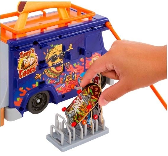 hot wheels fingerboard taco teherautó