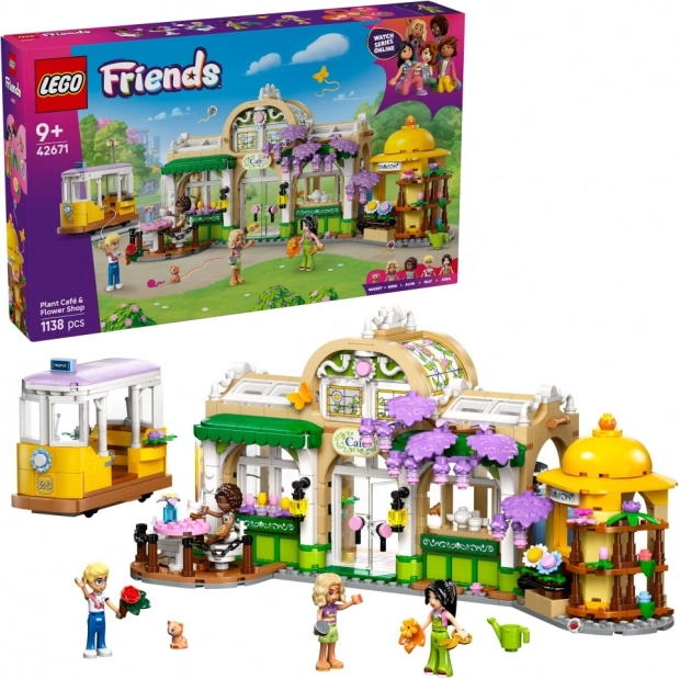 LEGO Friends Kávéház és Virágbolt