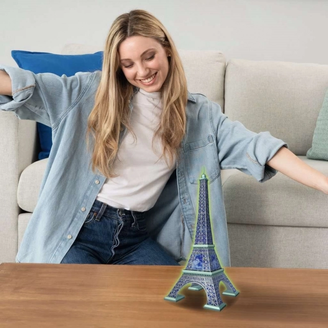 Ravensburger világító 3D puzzle Eiffel-torony