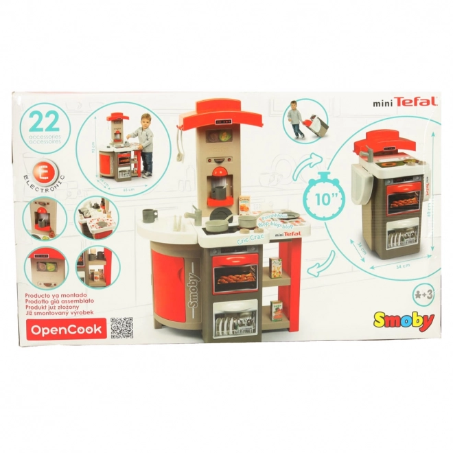 Smoby tefal kisgyerekeknek szóló elektronikus konyha