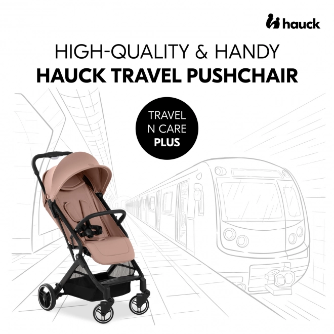 Hauck Travel N Care Plus Mogyoró Utazó Babakocsi