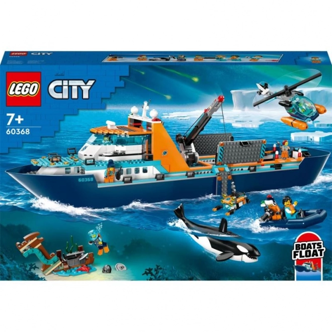 Lego City sarki kutatóló hajó