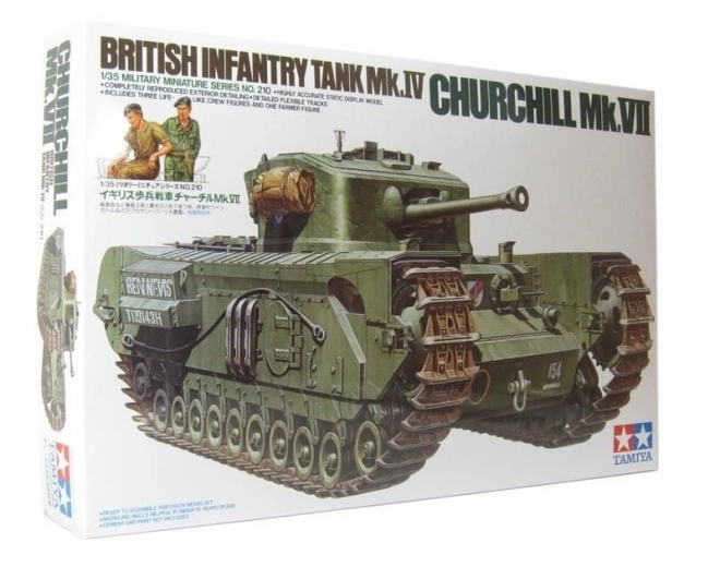 Churchill Mk.VII brit gyalogsági tank
