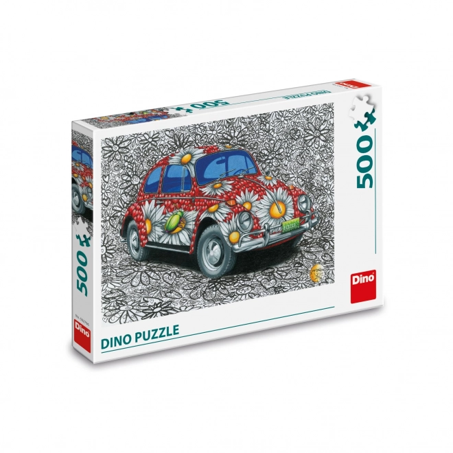 Malowal VW Bogár 500 darabos puzzlekészlet