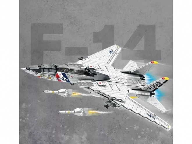 F-14 Tomcat technikai építőkocka szett