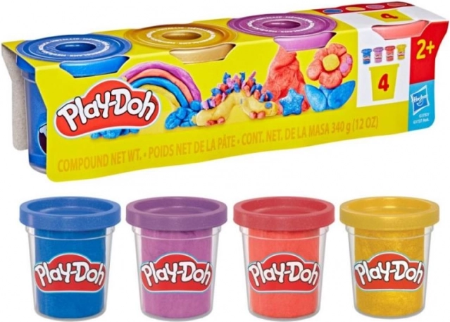 Play-Doh Metálkészlet 4 Pohárral
