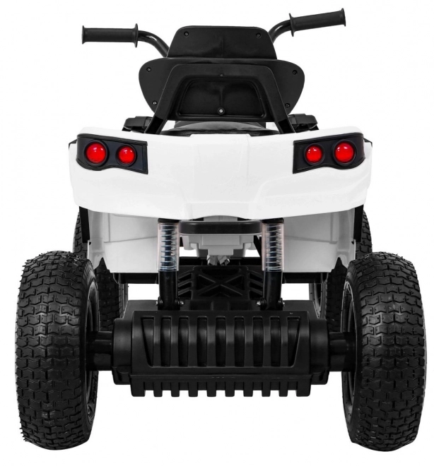 Gyerek akkumulátoros ATV Air Quad Fehér + Felfújható Kerekek + MP3 Rádió + Ingyenes Indítás