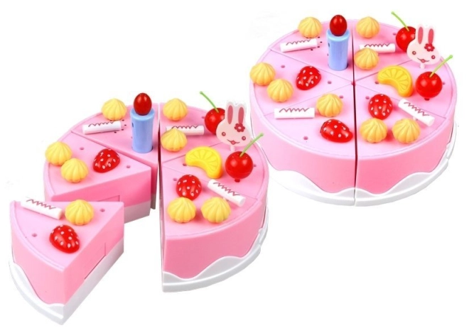 Szeletelhető torta fényekkel és dallammal
