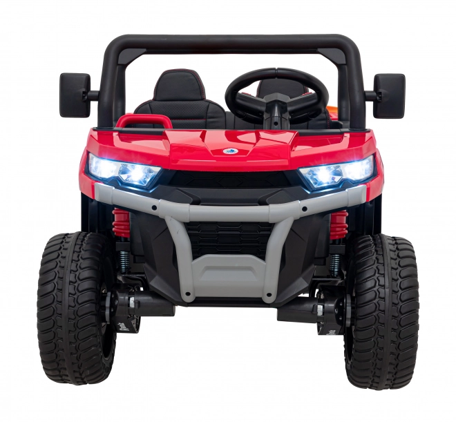Auto Pick-Up Speed 900 pro gyerekek Piros + 4x4 hajtás + mozgó pumpa + csomagtér + távirányítás + lapát + LED audio