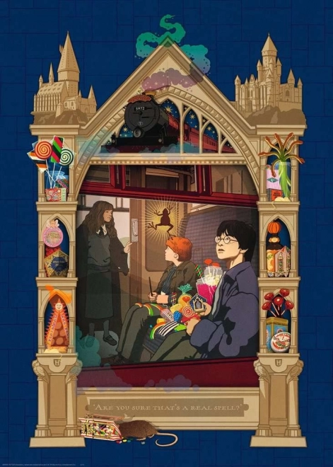 Harry Potter: Roxfort 1000 darabos puzzle