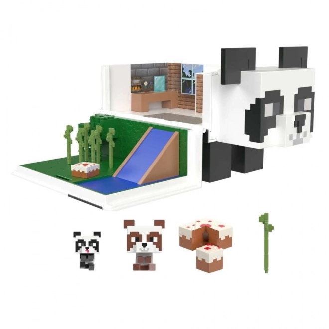 Minecraft pandaház játékkészlet