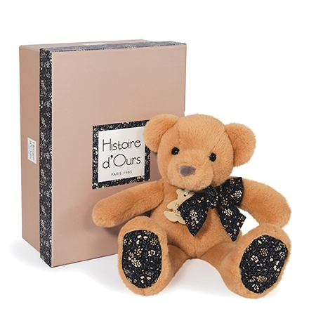 Doudou d'ours világosbarna plüssmackó 25 cm