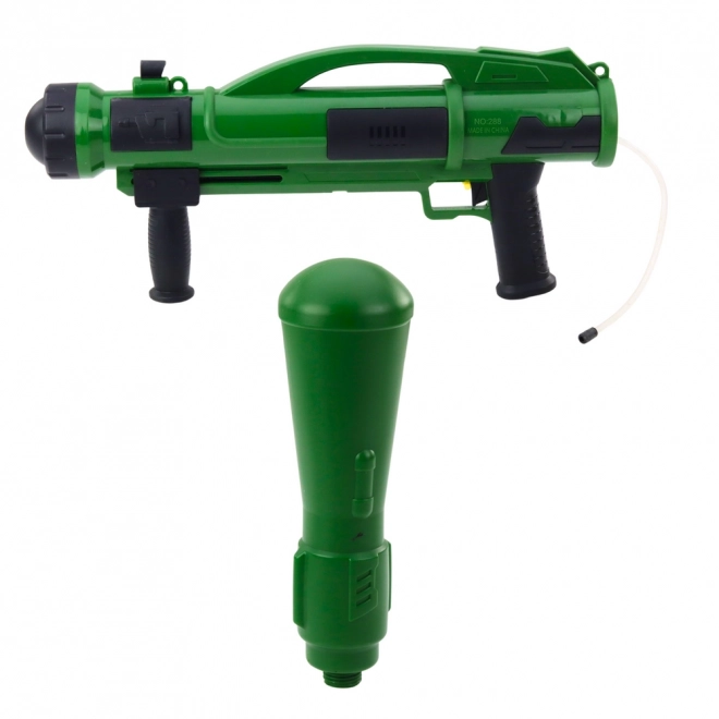 Vízágyú Bazooka pumpával 73 cm zöld
