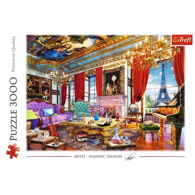 Párizsi palota puzzle 3000 darabos