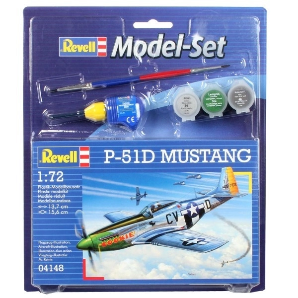 Harci repülőgép Revell Model P-51D Mustang