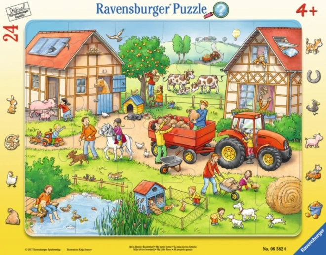 Ravensburger kis farmám puzzle