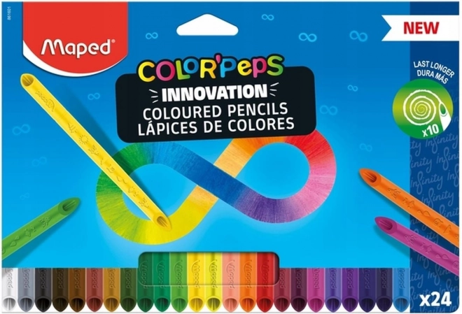 Maped Color'Peps Infinity színes ceruzák 24 darabos készlet