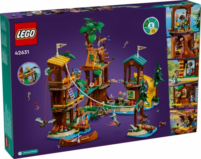 Kempingező faház LEGO Friends készlet