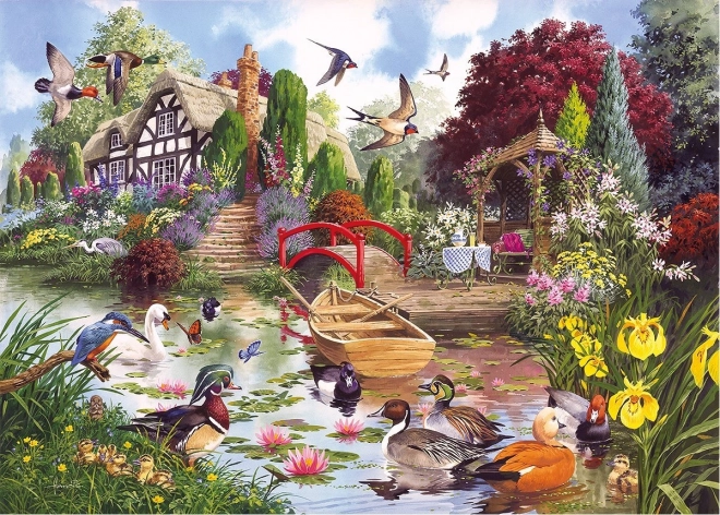 Gibsons flora és fauna puzzle 4x500 darabos