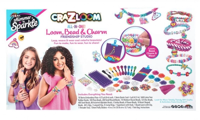 Cra-Z-Loom nagy karkötő készítő stúdió