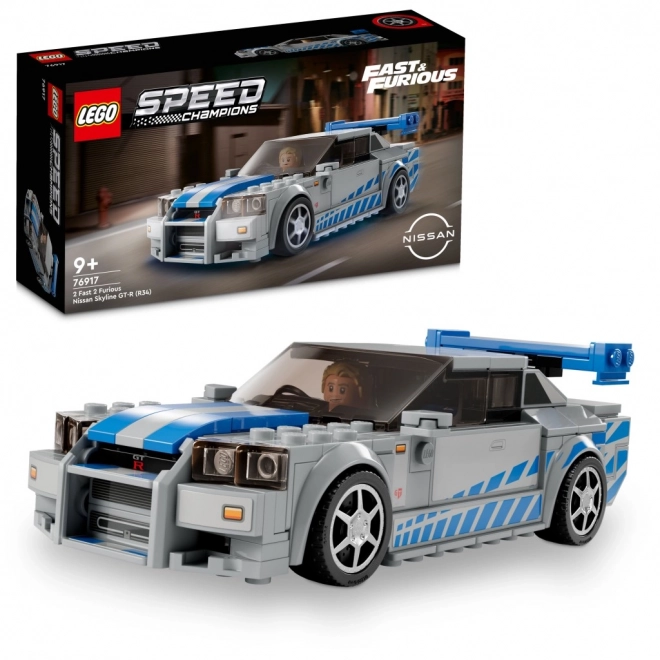 Lego Speed Champions Nissan Skyline GT-R játékautó