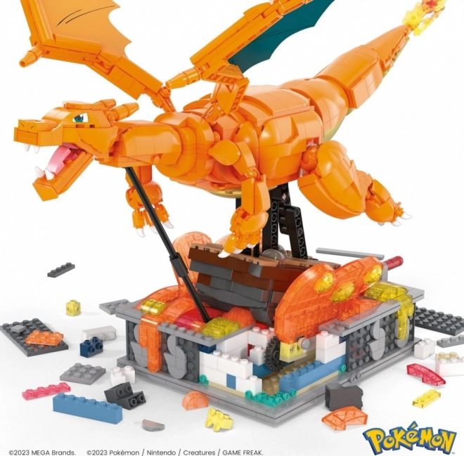 Mechanikus Charizard építőjáték