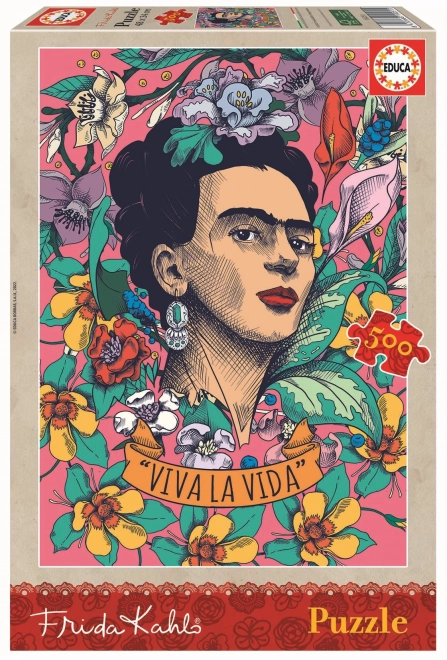 Frida Kahlo: Viva la Vida 500 darabos puzzle