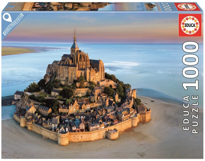 mont saint michel 1000 darabos puzzle