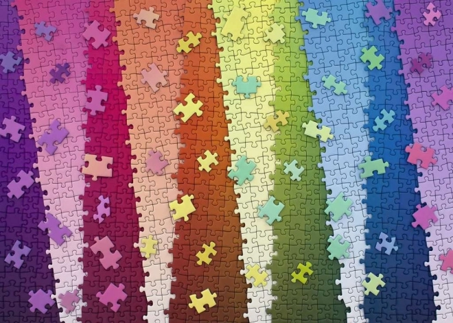 Ravensburger puzzle 1000 darabos színek kavalkádja