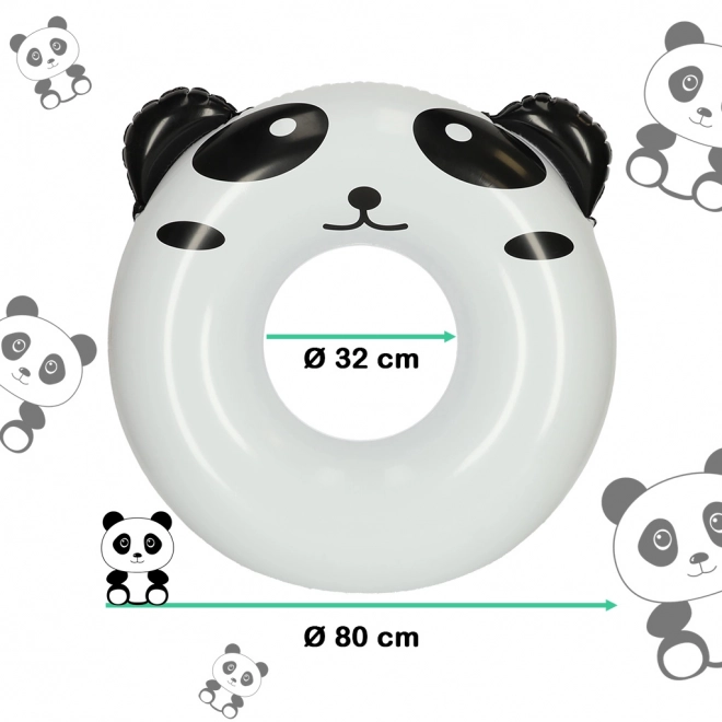 panda mintás felfújható úszógumi gyerekeknek