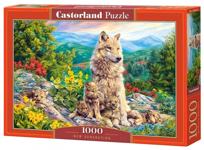 Új Farkasgén Puzzle 1000 Darabos