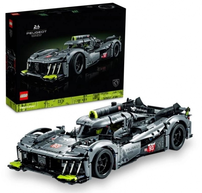 Technic PEUGEOT 9X8 Le Mans hibrid hypercar építőkészlet