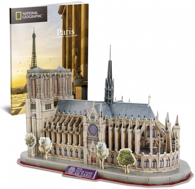 3D puzzle notre dame - national geographic kiadás