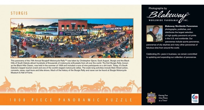 Panoráma puzzle STURGIS, South Dakota 1000 darab