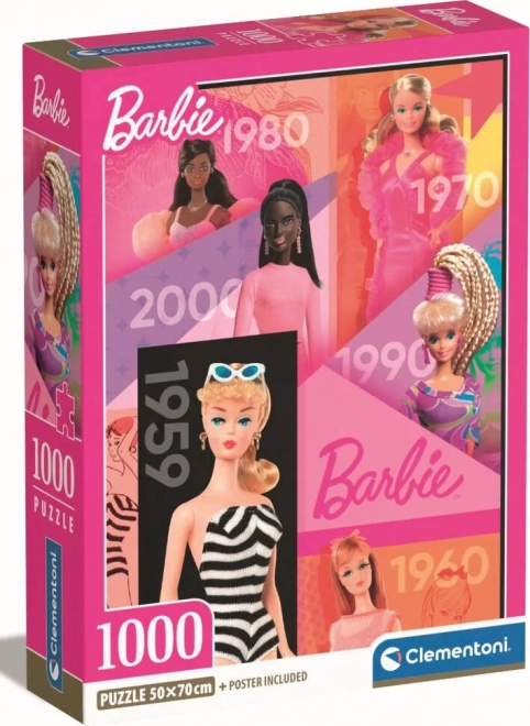 Barbie 1000 darabos kirakó - CLEMENTONI