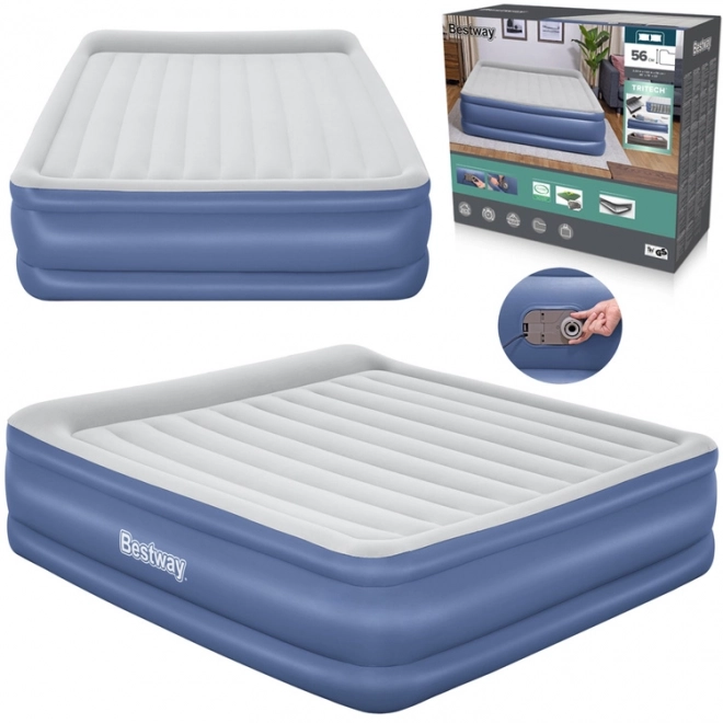 Bestway matrac 2 személy részére beépített Tritech Air pumpa 203x193x56cm King 67692