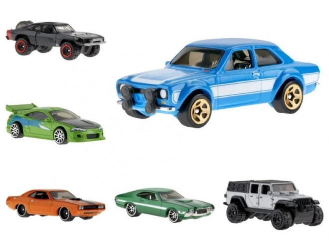 Gyorsabban és dühösebben Hot Wheels autókészlet