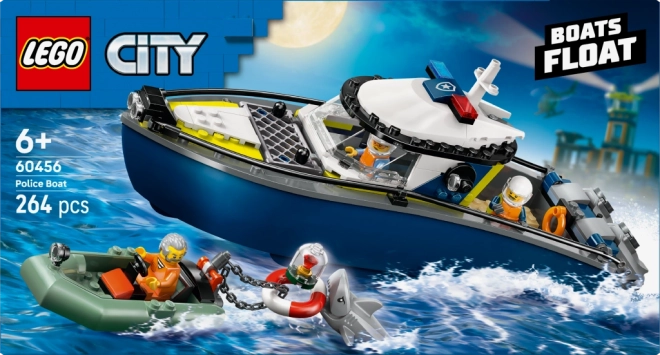 LEGO City Rendőrségi hajós üldözés