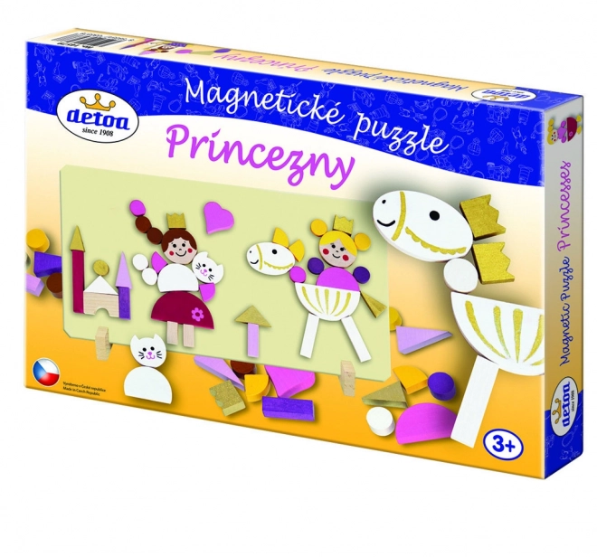 Mágneses Puzzle Hercegnők