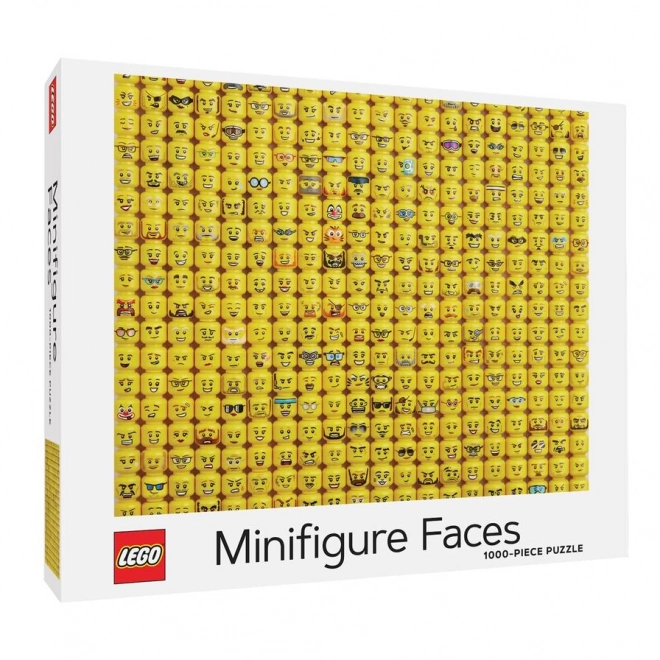 Lego minifigura arcok 1000 darabos puzzle