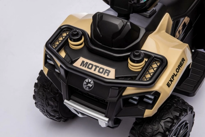 Gyermek elektromos quad Explorer Khaki