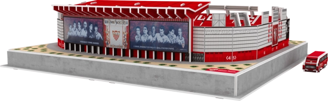 Részletes stadion replika