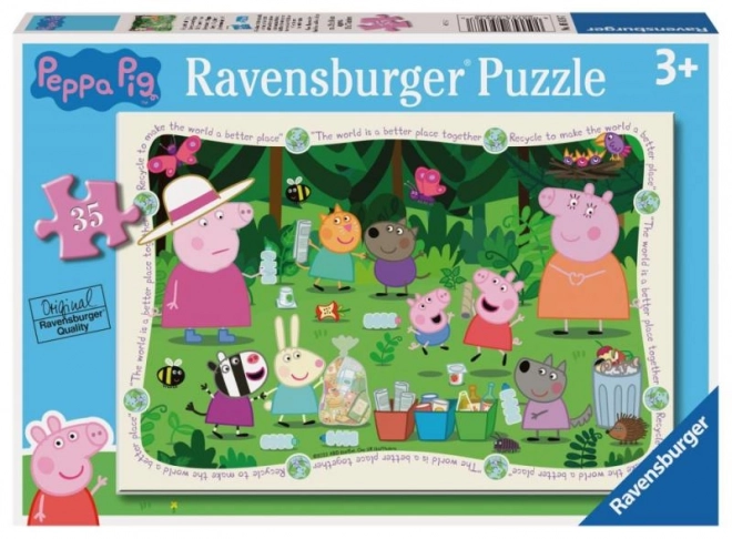 Peppa malac puzzle 35 darabos