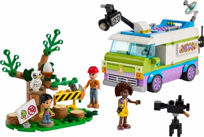 LEGO Friends újságíró furgon