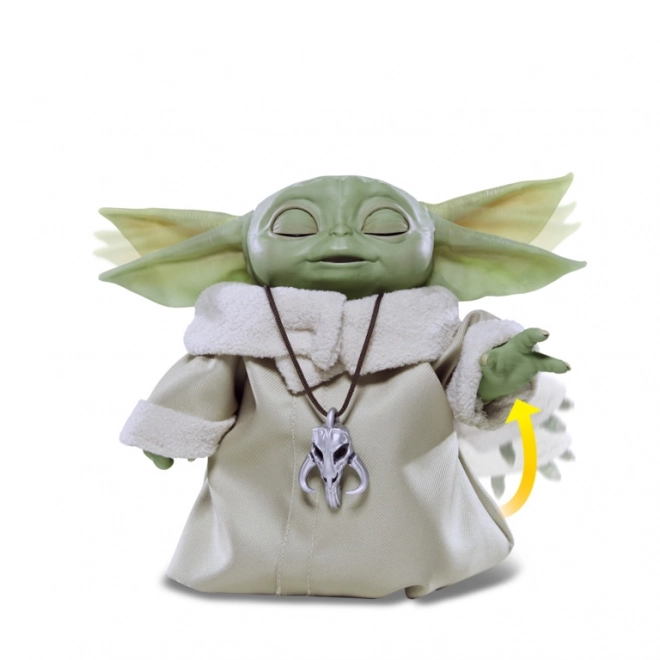 Star Wars animatronikus Baby Yoda figura