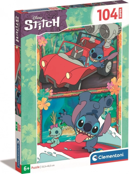 Clementoni Stitch puzzle 104 darabos