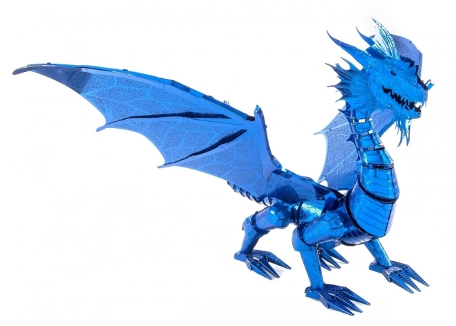 Metal Earth 3D puzzle Kék Sárkány