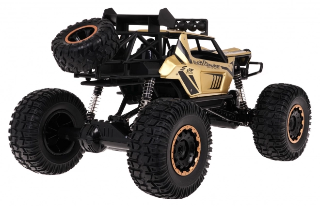 Fém Mega Crawler 1:8 terepjáró arany